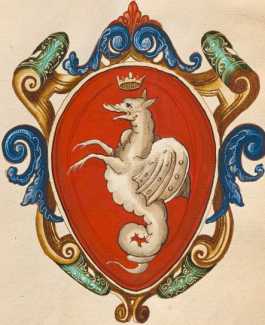 Familienwappen kleinerer Adelshäuser vo...