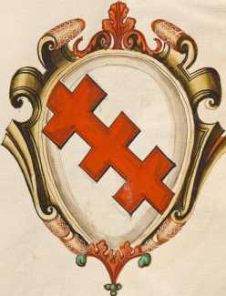 Familienwappen kleinerer Adelshäuser vo...