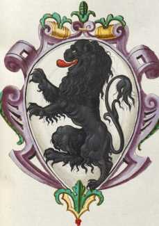 Familienwappen kleinerer Adelshäuser vo...