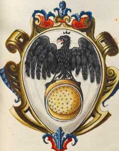 Familienwappen kleinerer Adelshäuser vo...