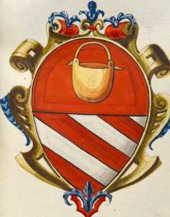 Familienwappen kleinerer Adelshäuser vo...