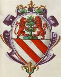 Familienwappen kleinerer Adelshäuser vo...