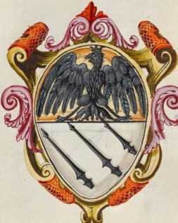 Familienwappen kleinerer Adelshäuser vo...