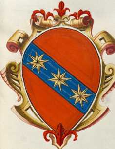 Familienwappen kleinerer Adelshäuser vo...