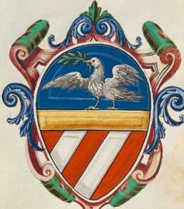 Familienwappen kleinerer Adelshäuser vo...