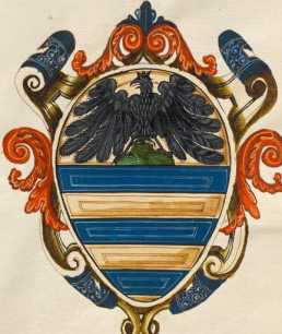 Familienwappen kleinerer Adelshäuser vo...