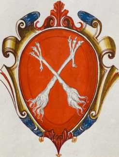 Familienwappen kleinerer Adelshäuser von Verona ... aus