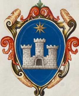 Familienwappen kleinerer Adelshäuser vo...