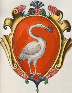 Familienwappen kleinerer Adelshäuser vo...