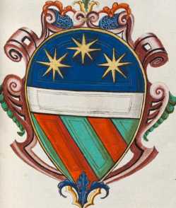 Familienwappen kleinerer Adelshäuser vo...