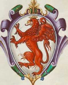 Familienwappen kleinerer Adelshäuser vo...