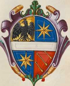 Familienwappen kleinerer Adelshäuser vo...