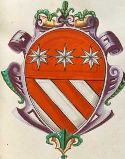 Familienwappen kleinerer Adelshäuser vo...