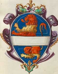 Familienwappen kleinerer Adelshäuser vo...