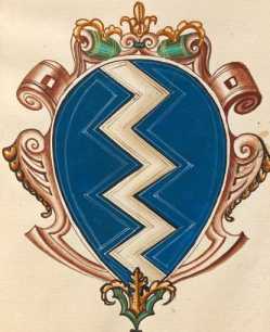 Familienwappen kleinerer Adelshäuser vo...