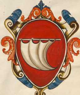 Familienwappen kleinerer Adelshäuser vo...