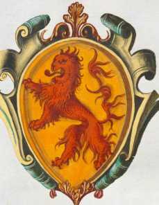 Familienwappen kleinerer Adelshäuser vo...