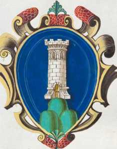 Familienwappen kleinerer Adelshäuser vo...