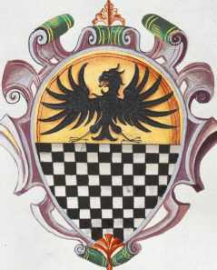 Familienwappen kleinerer Adelshäuser vo...