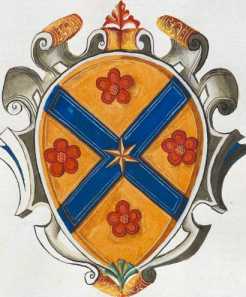 Familienwappen kleinerer Adelshäuser vo...
