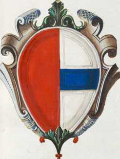 Familienwappen kleinerer Adelshäuser vo...