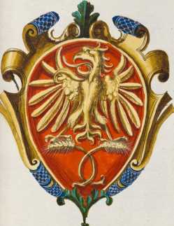 Familienwappen kleinerer Adelshäuser vo...