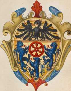 Familienwappen kleinerer Adelshäuser vo...