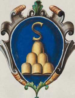 Familienwappen kleinerer Adelshäuser vo...