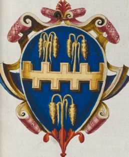 Familienwappen kleinerer Adelshäuser vo...