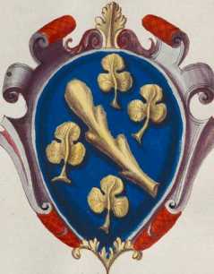 Familienwappen kleinerer Adelshäuser vo...