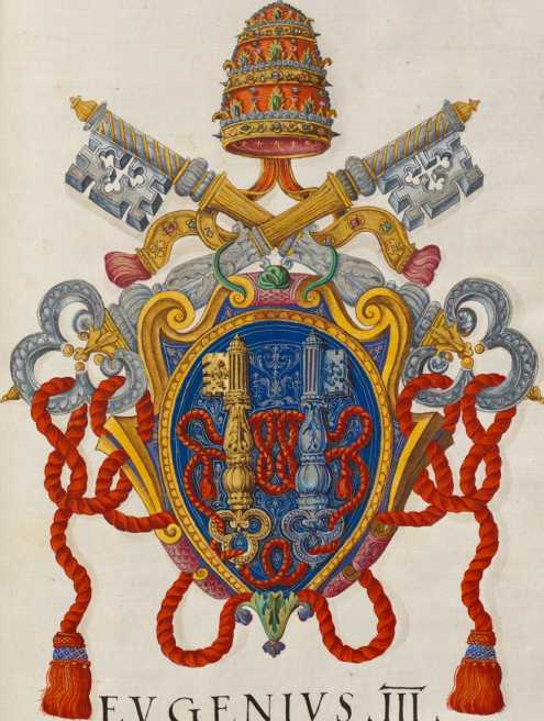 Papst Eugenius III. Wappen (70r )
