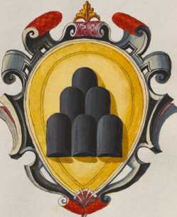 Familienwappen kleinerer Adelshäuser vo...