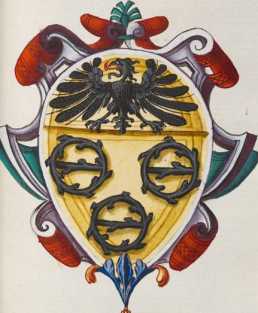 Familienwappen kleinerer Adelshäuser vo...
