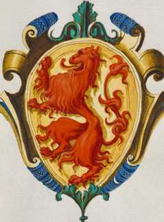 Familienwappen kleinerer Adelshäuser vo...