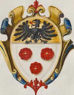 Familienwappen kleinerer Adelshäuser vo...