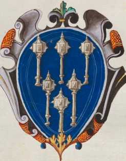 Familienwappen kleinerer Adelshäuser vo...