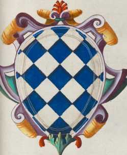 Familienwappen kleinerer Adelshäuser vo...