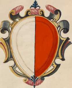 Familienwappen kleinerer Adelshäuser vo...
