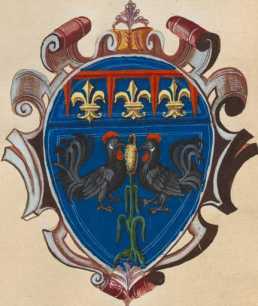 Familienwappen kleinerer Adelshäuser vo...