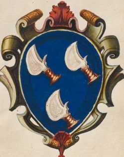 Familienwappen kleinerer Adelshäuser vo...