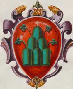 Familienwappen kleinerer Adelshäuser vo...