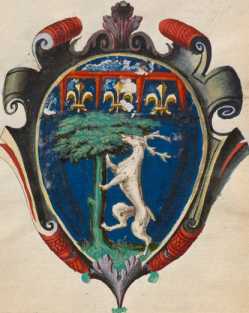 Familienwappen kleinerer Adelshäuser vo...