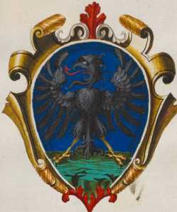 Familienwappen kleinerer Adelshäuser vo...