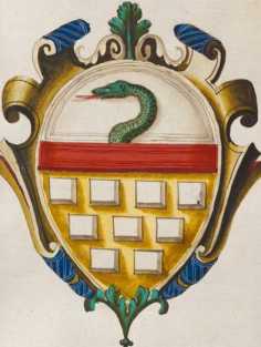 Familienwappen kleinerer Adelshäuser vo...