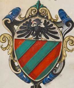 Familienwappen kleinerer Adelshäuser vo...