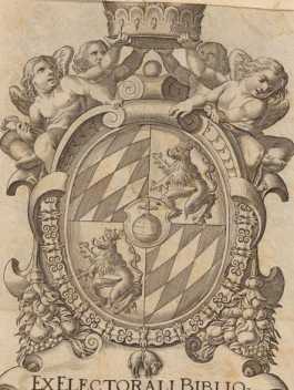 Wappenexlibris der Alten Hofbibliothek M...