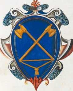 Familienwappen kleinerer Adelshäuser vo...