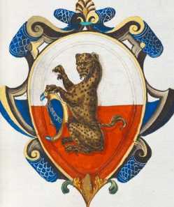 Familienwappen kleinerer Adelshäuser vo...