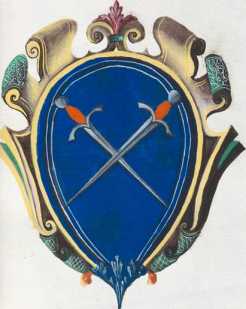 Familienwappen kleinerer Adelshäuser vo...