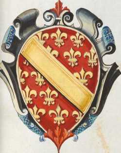 Familienwappen kleinerer Adelshäuser vo...